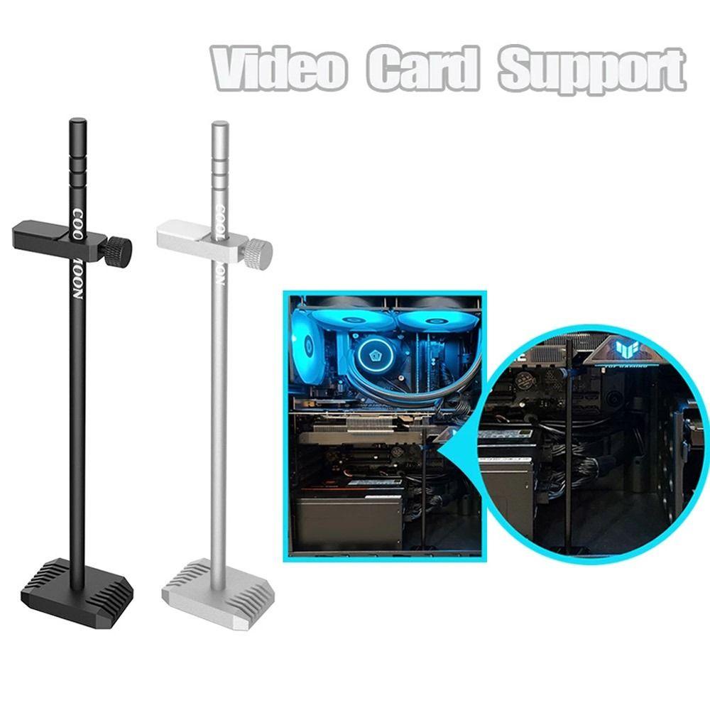 Top Graphics Card Holder Aluminium Alloy Desktop PC Support Bingkai Dukungan GPU