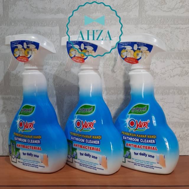 AHZA YURI ANTIBACTERIAL BATHROOM CLEANER SPRAY 500ML