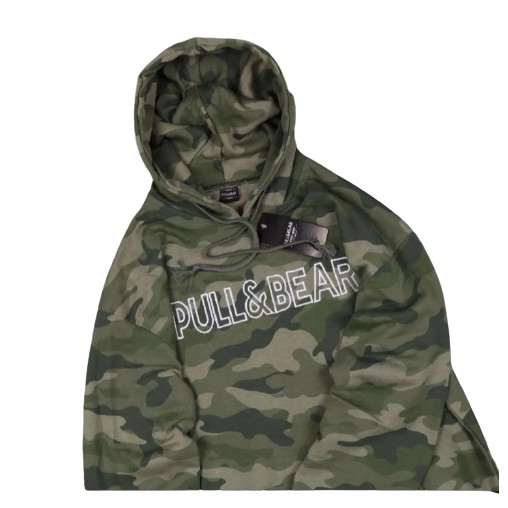 Jaket Sweater Hoodie P AND BEAR CAMO – Army Edition Trendy Casual Unisex Good Brand Quality Stylish