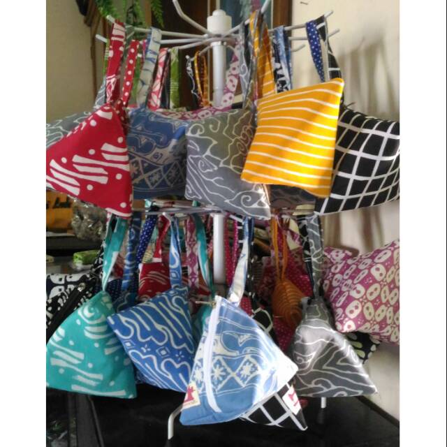 Dompet koin batik murah / suvenir pernikahan murah
