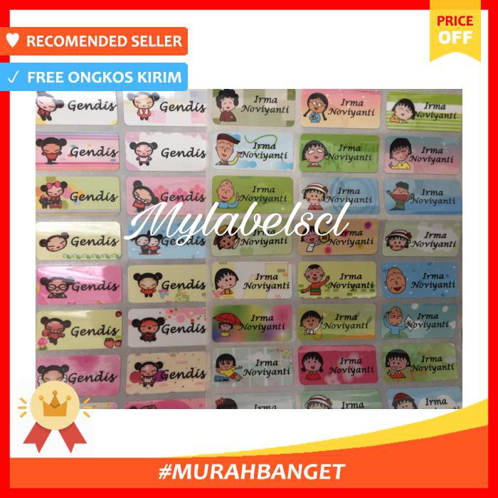 

Label Nama Waterproof Anti Air Sticker Chibi Maruko Pucca M - Pengikat & Perekat - Stiker