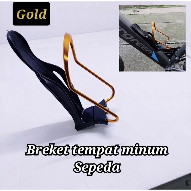 Tempat botol minum Bracket Dudukan Holder Air Minum stang Sepeda Motor