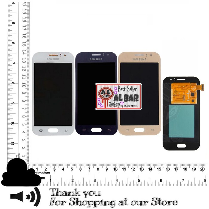 Diskon LCD TOUCHSCREEN SAMSUNG GALAXY J110 SM-J110G/DS J111F J1 ACE ORI 100% - Putih