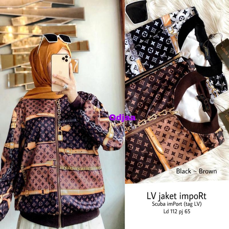 LV jaket import by Odjaa