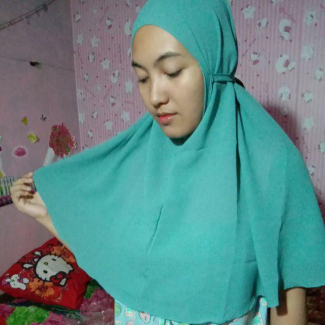 70 Populer Jilbab  Bergo  Maryam  Warna  Army Jenis Warna 