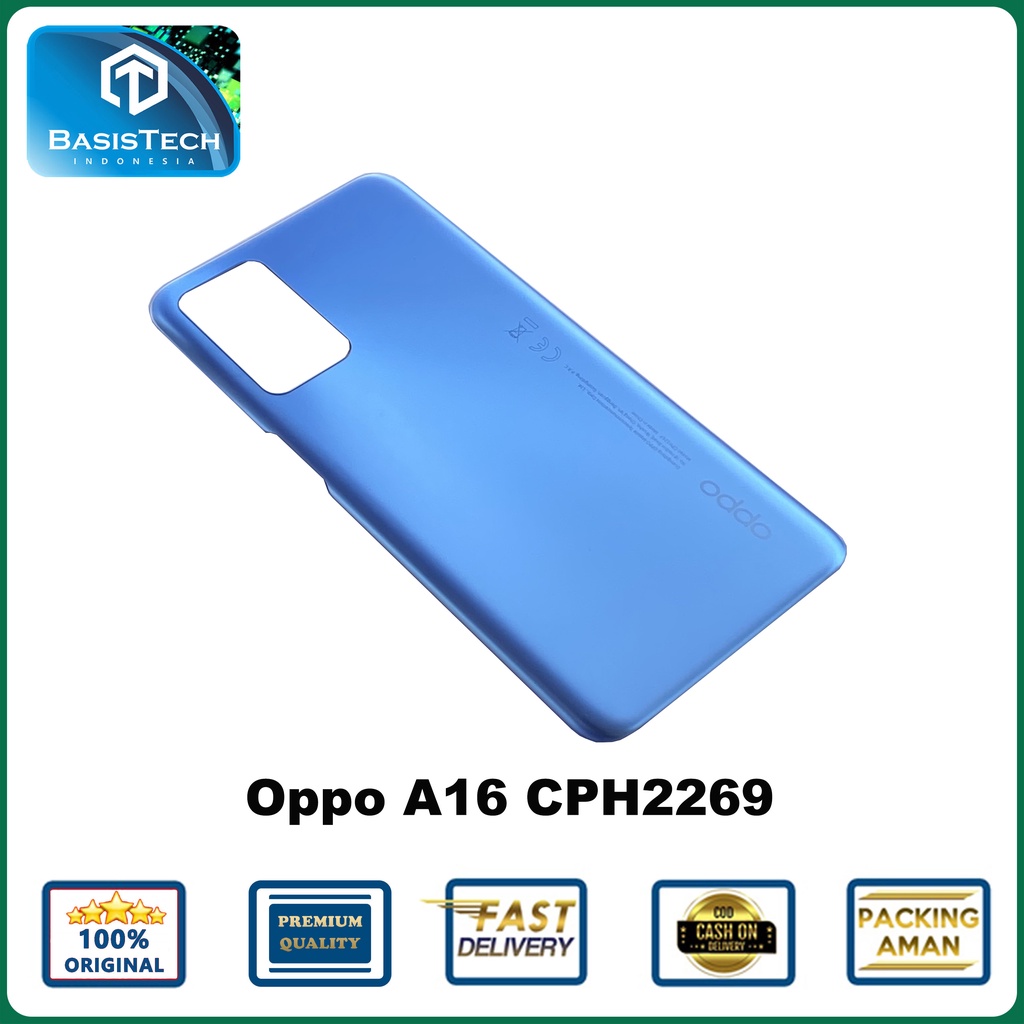 BACK COVER BACKDOOR OPPO A16 A16S CPH2269 ORIGINAL QUALITY