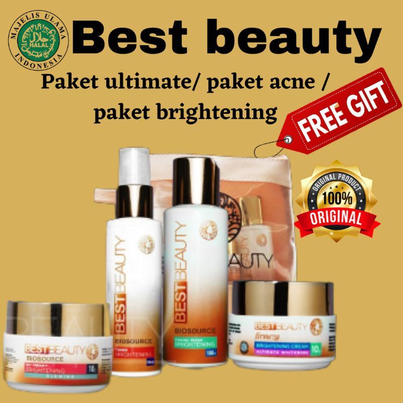 BEST BEAUTY SKINCARE Terlaris BPOM Free Gift