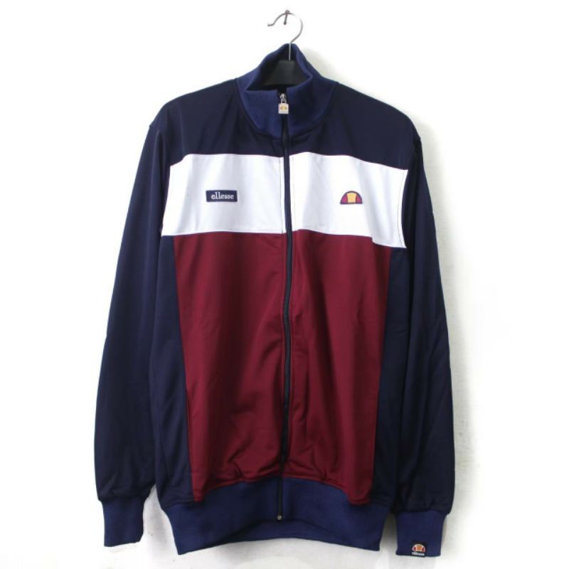 JAKET TRACKTOP ELLESSE CAPRINI NAVY MIX MAROON
