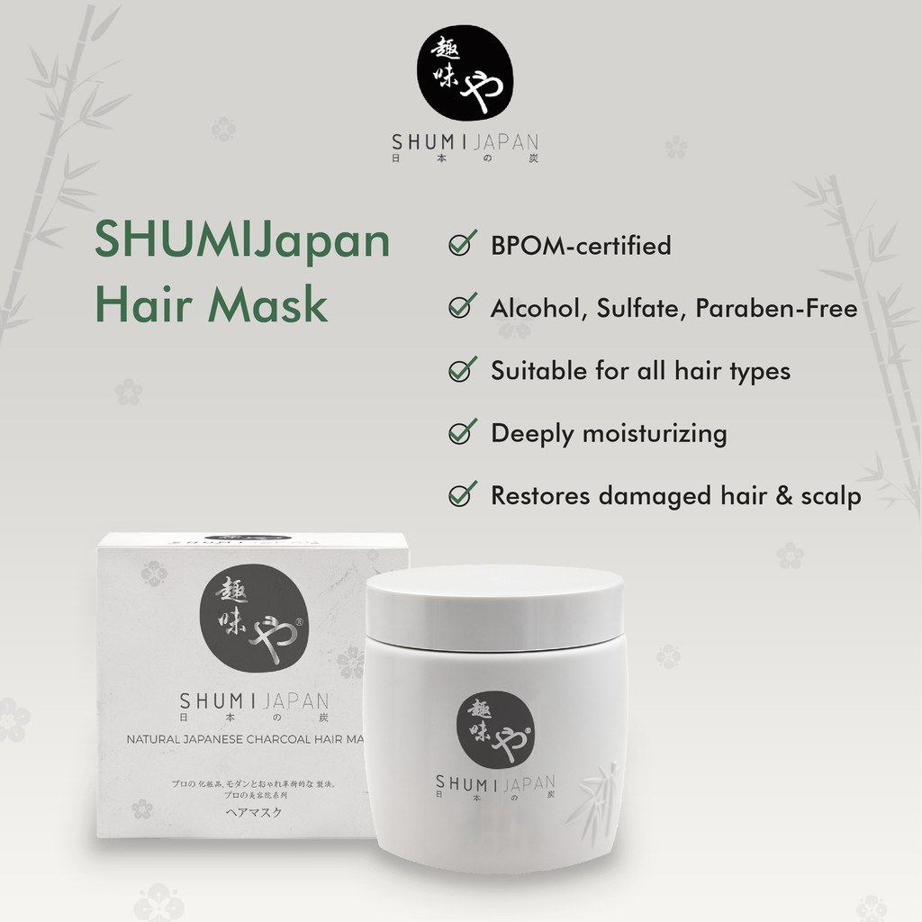 [BPOM] PROMO! SHUMI Japan Hair Mask 500ml Masker Rambut / Conditioner / Treatment / Haircare-3