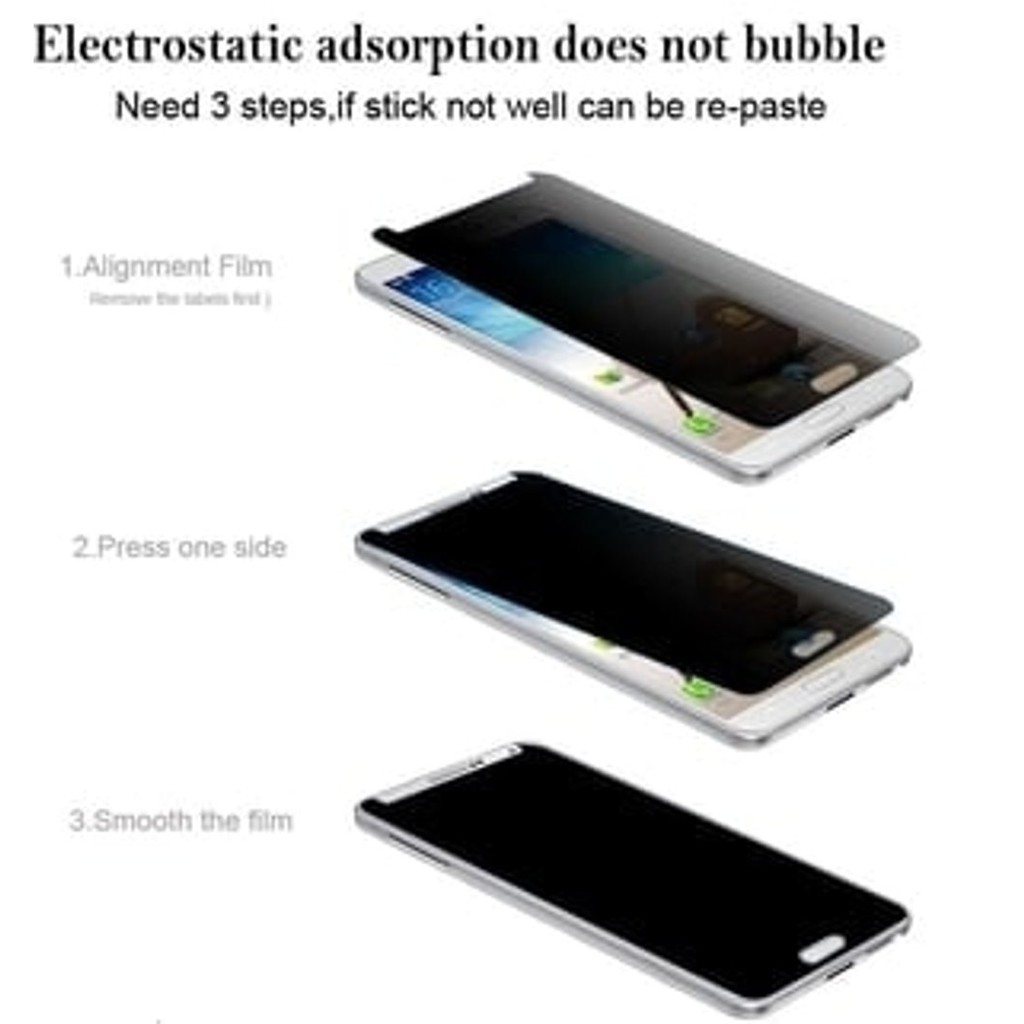 Tempered Spy Oppo F7 - Tempered Glass Privasi Oppo F7