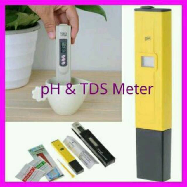 Jual Alat Ukur Ph Meter Dan Tds Digital Untuk Hidroponik Air Akuarium