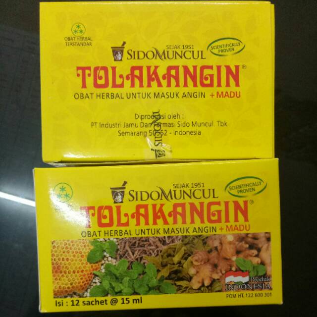 Tolak angin cair, isi 6pcs. / 6 SASET