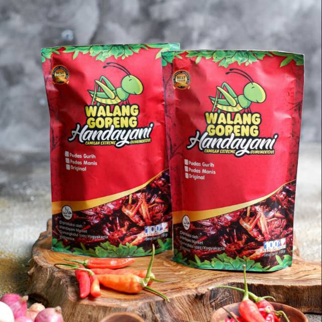 

Belalang goreng / walang goreng handayani