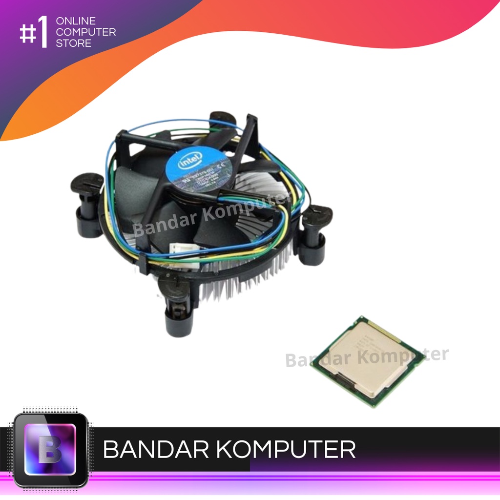 processor intel dual core G3250 tray + fan ori