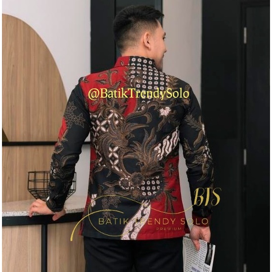 Hem  Kemeja Baju Batik Pria Cowok Laki Laki Slimfit Full Lapis Furing Lengan Panjang Lengan Pendek Original Asli Batik Jumanta Solo Laweyan Size S M L Xl XXL Bahan Katun Premium  991