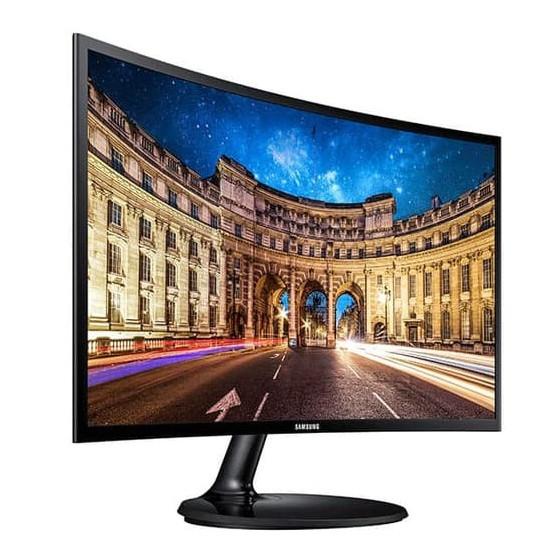 LED SAMSUNG Curved LED Monitor 24" F390FHE Led Gaming Murah resmi