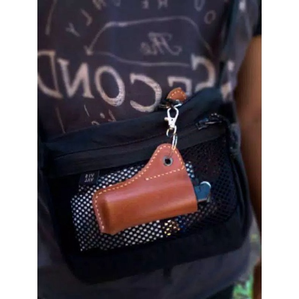 sarung korek api KULIT ASLI SAPI