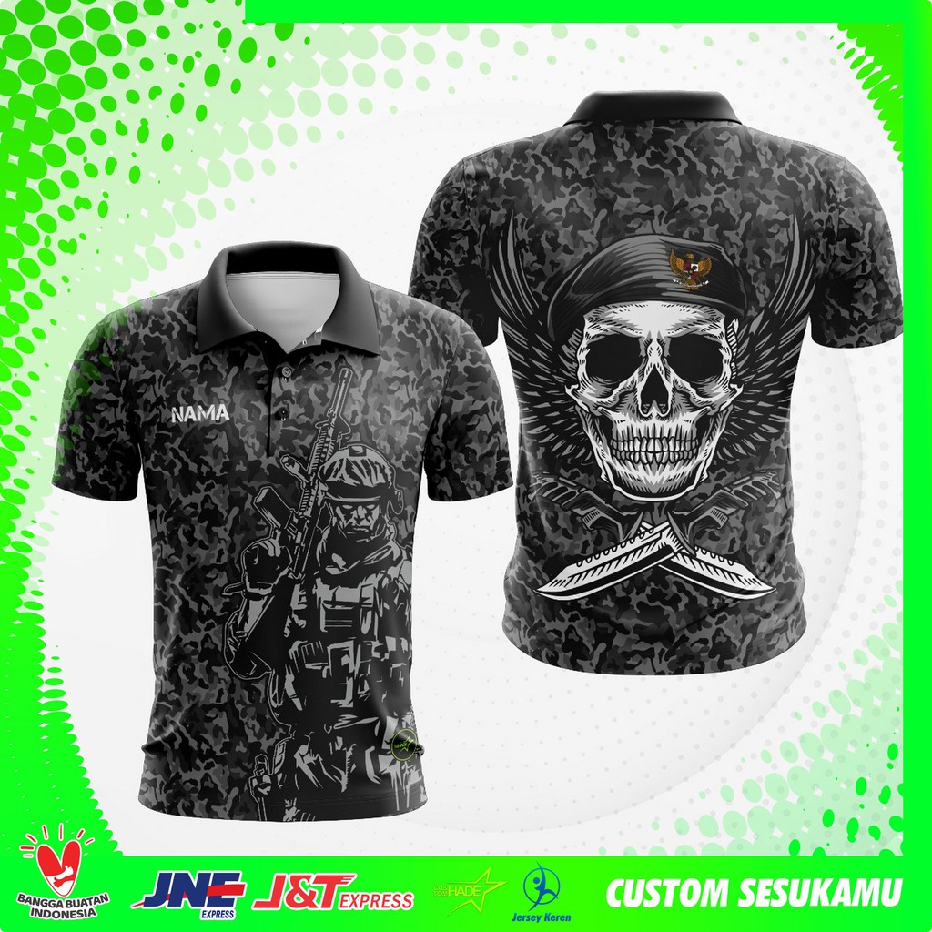 BAJU KAOS LORENG MOTIF PERBAKIN CUSTOM PRINTING || JERSEY BAJU PERBAKIN SHOOTING CUSTOM