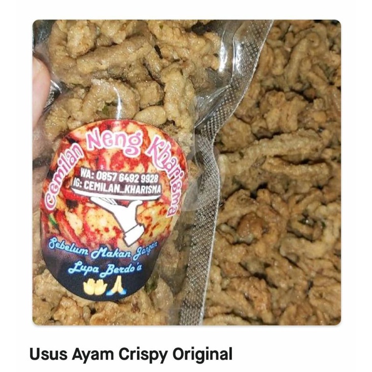 

Usus Ayam Crispy