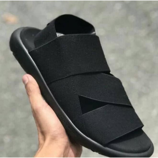 Sandal Adidas Y3 Yohji Yamamoto - Hitam Putih, 45