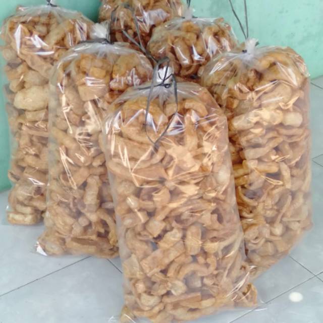 

Krupuk kulit kerbau asli
