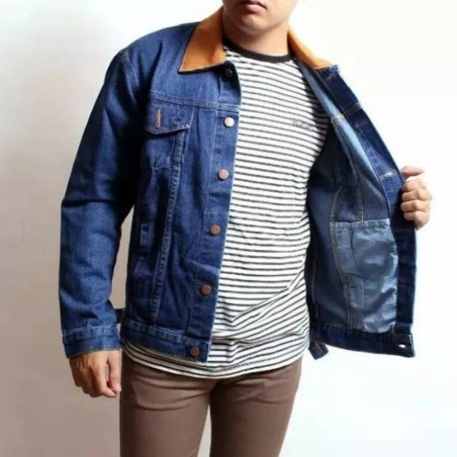 Jaket jeans dilan (tebal)