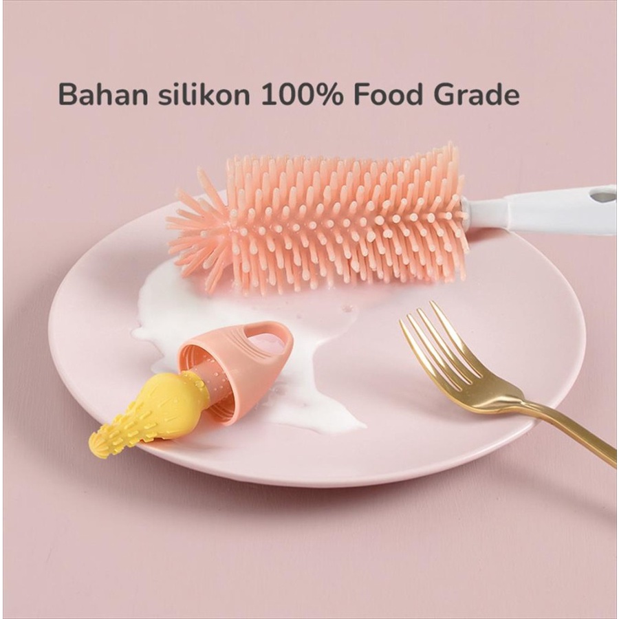 BBET Silicone Brush / Sikat Botol Silikon Bayi