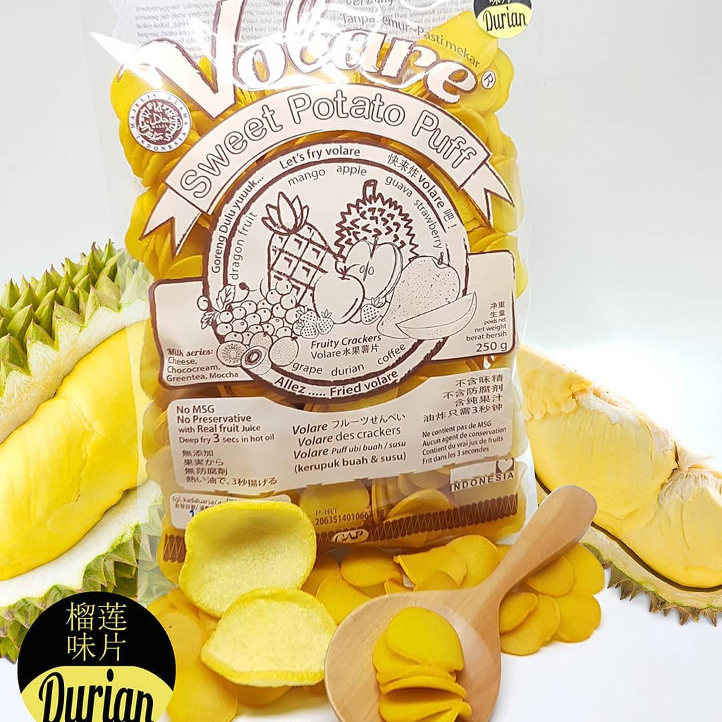 

Kerupuk Buah Durian