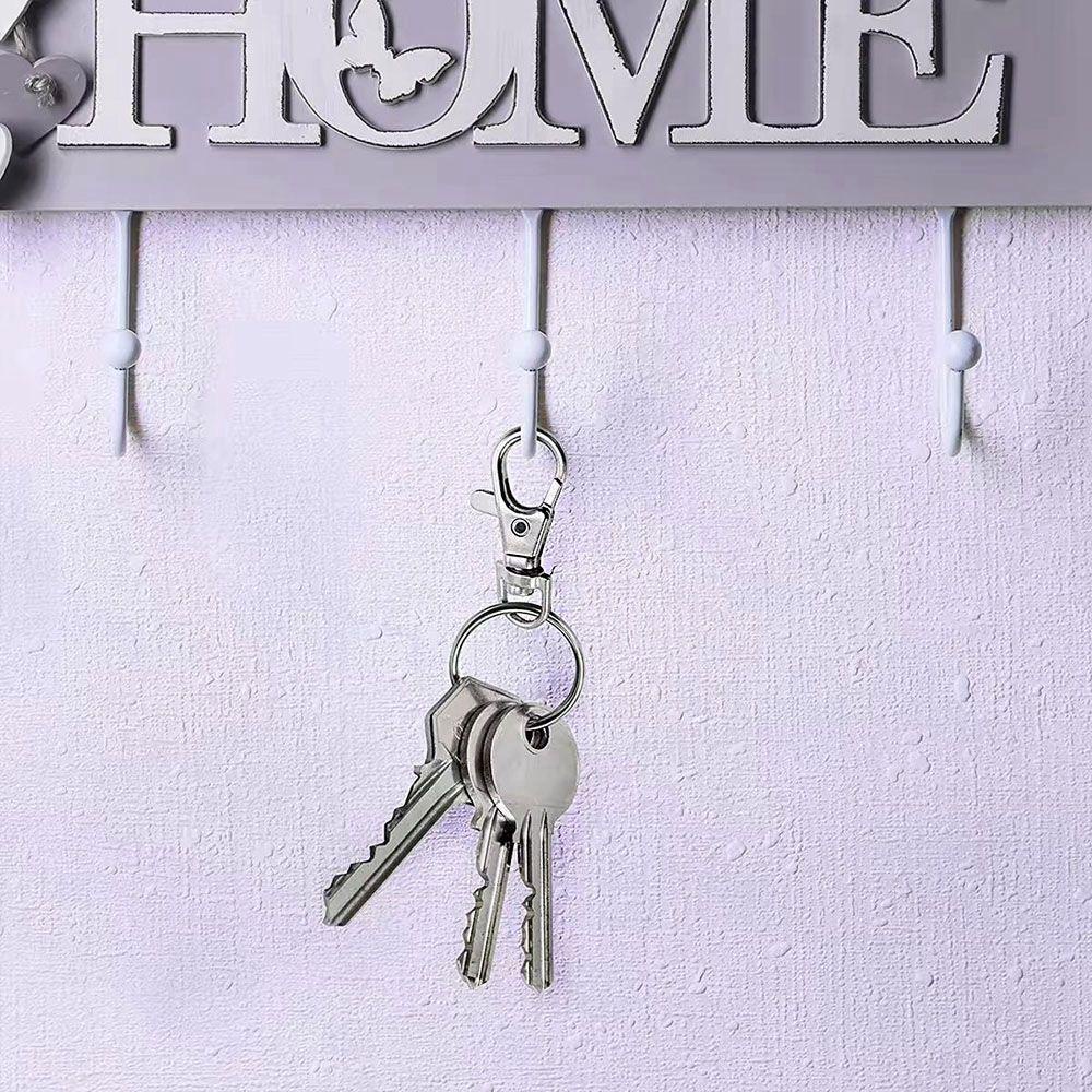 NEEDWAY Gantungan Kunci Temuan Perhiasan Pribadi Trendi Membuat Kerajinan Tangan DIY Dengan Lompat Terbuka Ring Key Rings Untuk Pria DIY Perhiasan Aksesoris