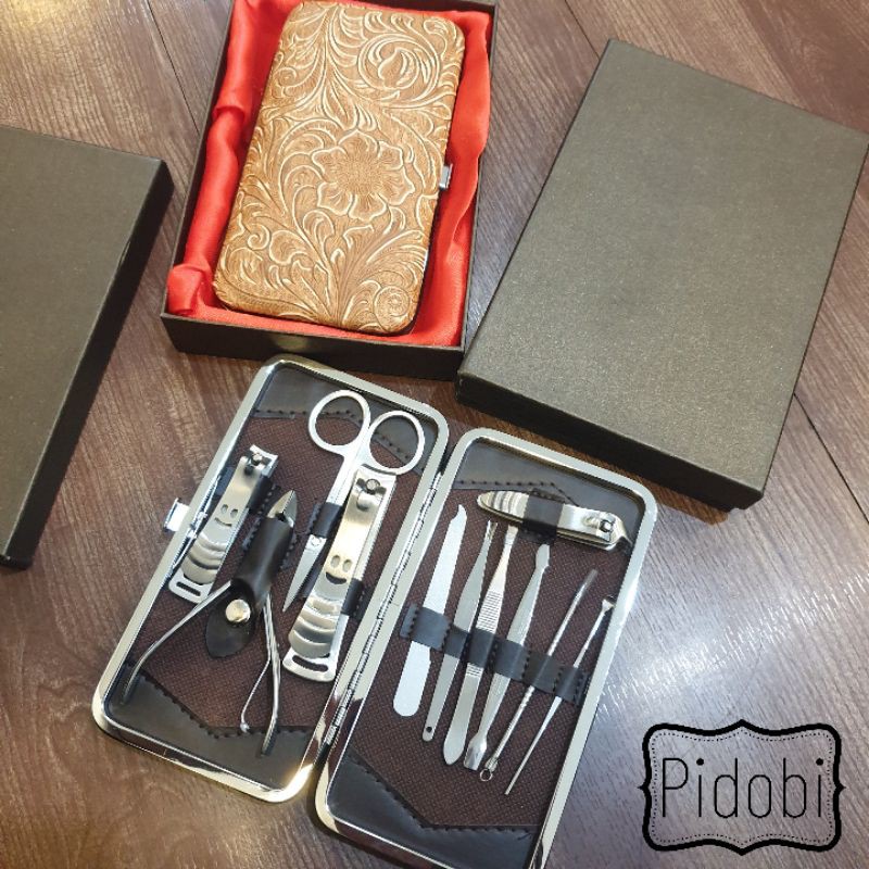 souvenir manicure gunting kuku set premium
