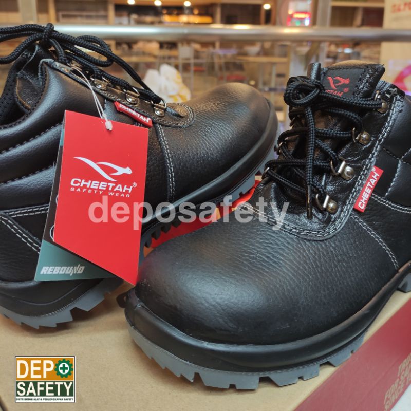 Sepatu Safety Cheetah 7106 Original 100%  - Safety Shoes Cheetah 7106 H BERKUALITAS