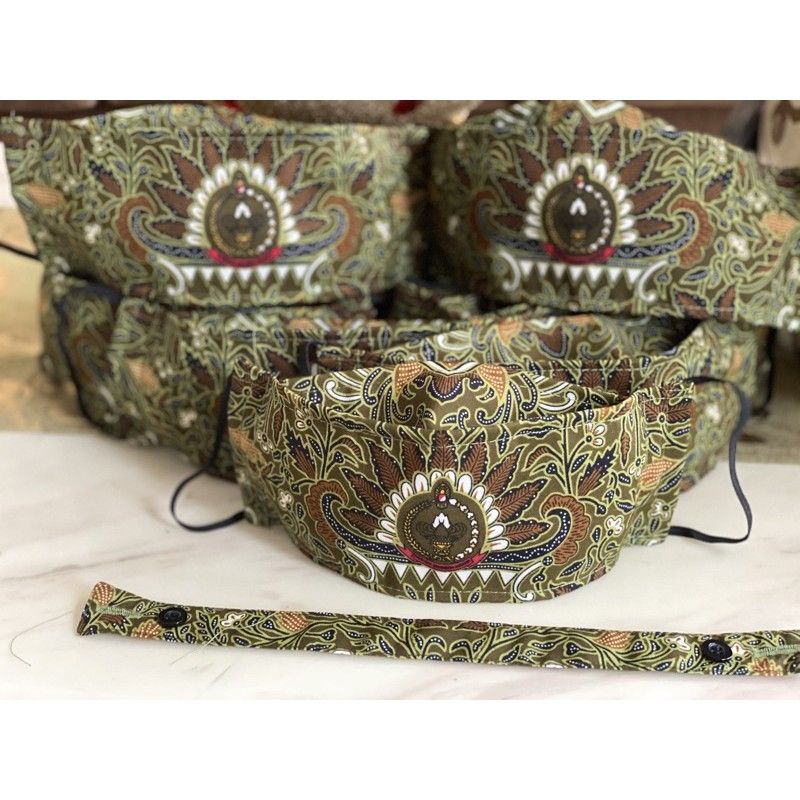Masker Batik persit/konektor