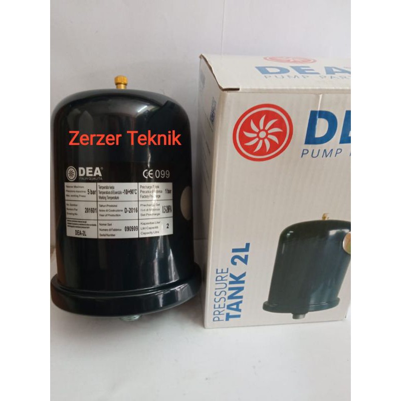 PRESSURE TANK 2LITER DEA / TANKY AIR 2LITER DEA