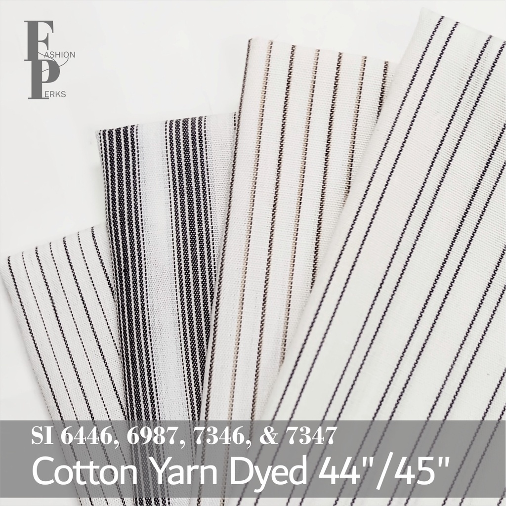 Cotton Yarn Dyed 44"/45"