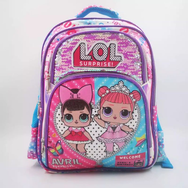 Ransel sequin lol berubah warna Jumbo (size 40)