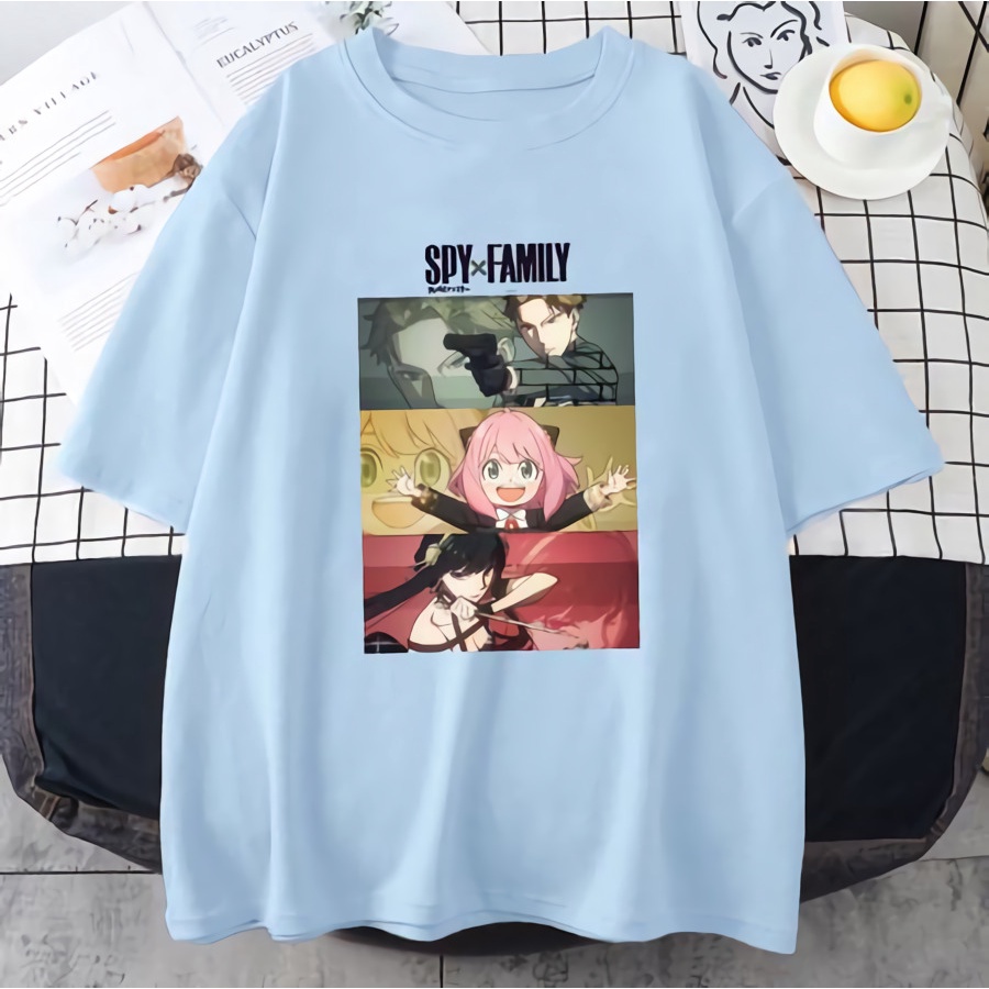 Tshirt Anya Family Anime Manga SPY x Family Premium Unisex