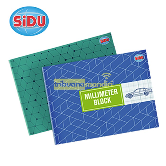 

Buku milimeter / millimeter block sinar dunia sidu ukuran folio