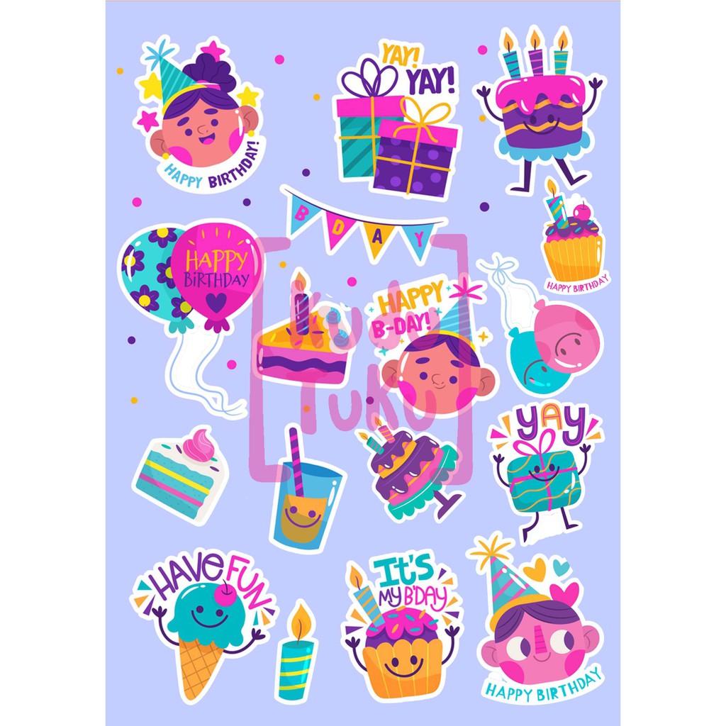

STKR BIRTHDAY sticker pack