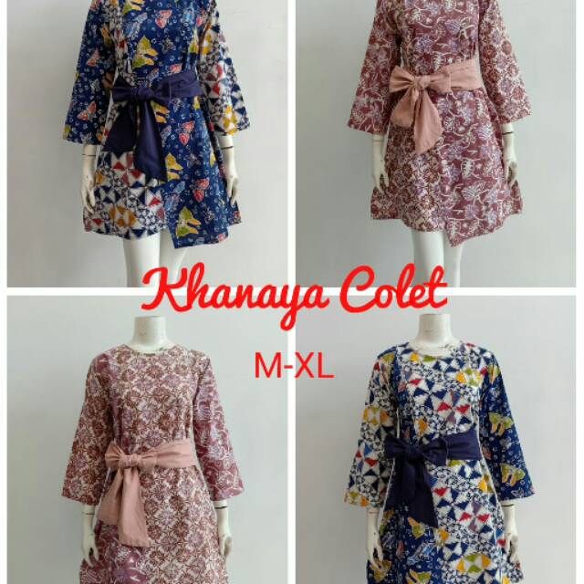 Tunik batik.tunik.kanaya