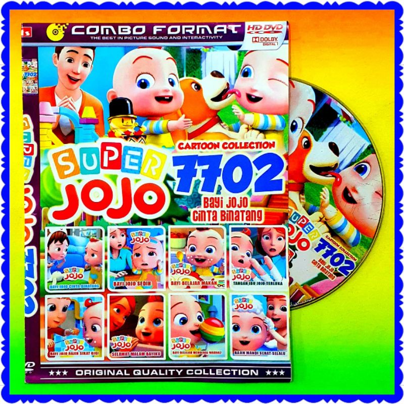 KASET FILM KARTUN ANAK TERLARIS SUPER JOJO