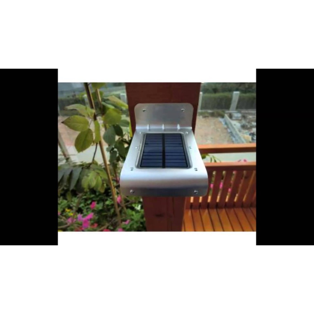 lampu solar sensor gerak outdoor tenaga surya 16 LED / Solar Motion Sensor Outdoor Light