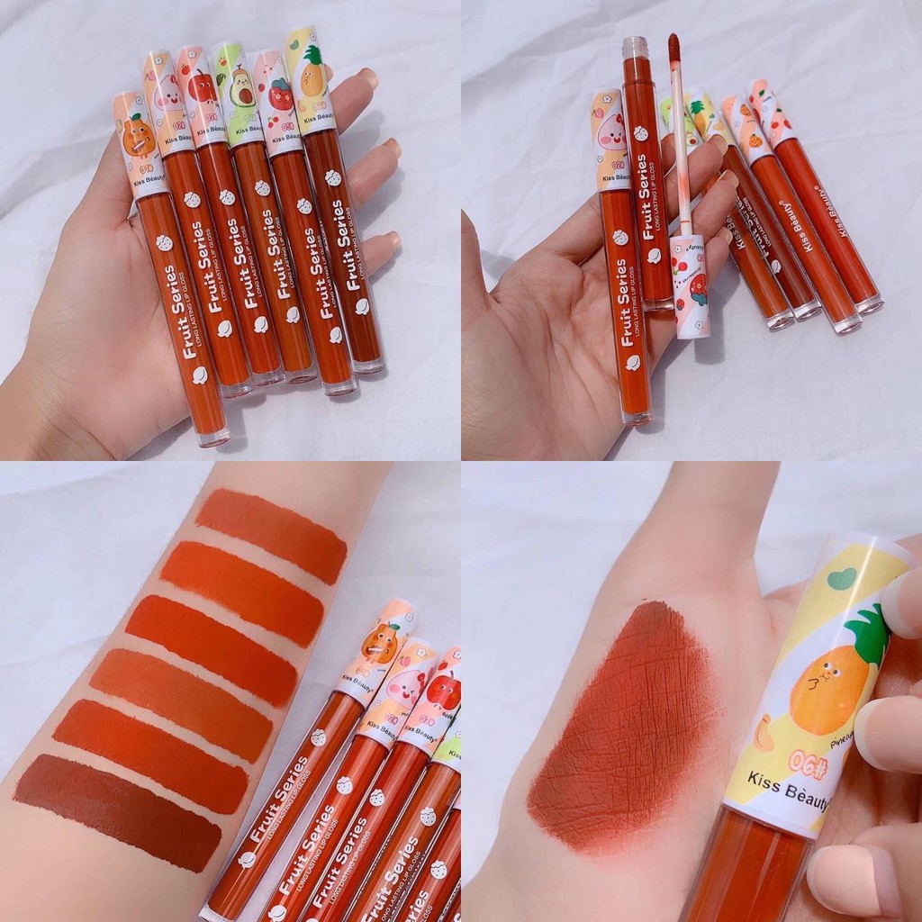 LIPGLOSS KISS BEAUTY FRUIT SERIES BISA PILIH WARNA