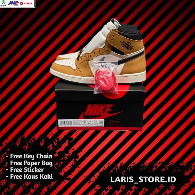 NIKE AIR JORDAN 1 RETRO HIGH ROOKIE OF THE YEAR PERFECT PARIS BNIB Termurah