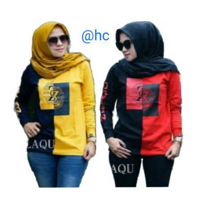 BIG SIZE  XXXL KAOS  WANITA  MOTIP ZOLAQU Shopee Indonesia