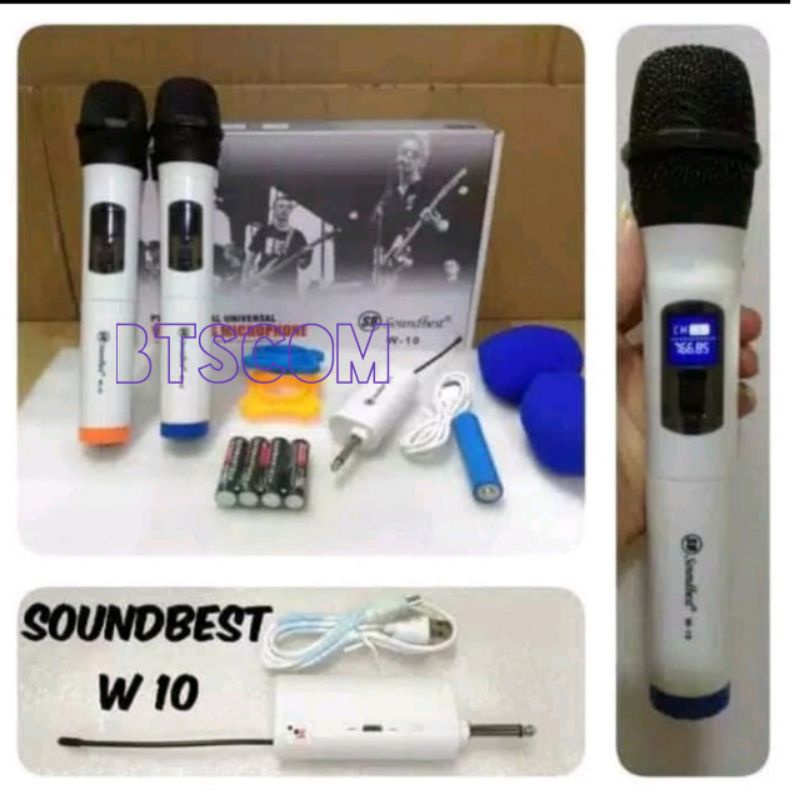 MIC WIRELESS SOUNDBEST W10  SOUNDBEST W 10