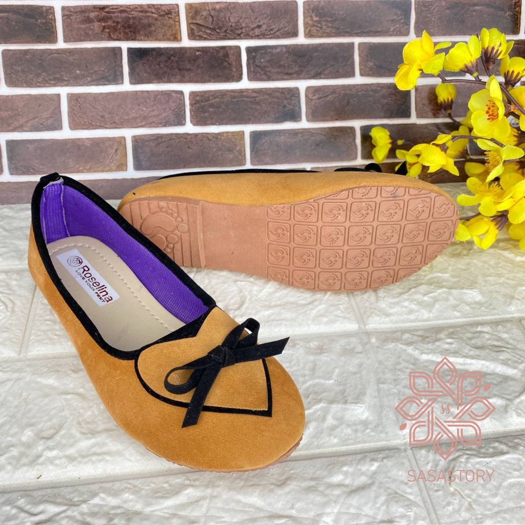 SEPATU FLATSHOES LOVE PITA 3-5 TAHUN GA16