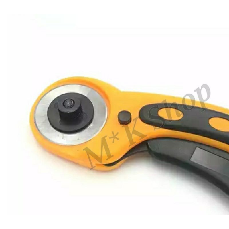 Pemotong kain tebal/ Rotary cutter/cutter bulat. Uk.45 mm