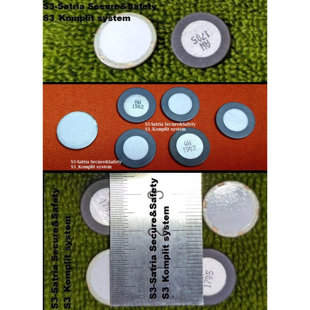 Mata mist Ceramic 16 mm lempengan Membran 16mm uap asap Diffuser Young keramik