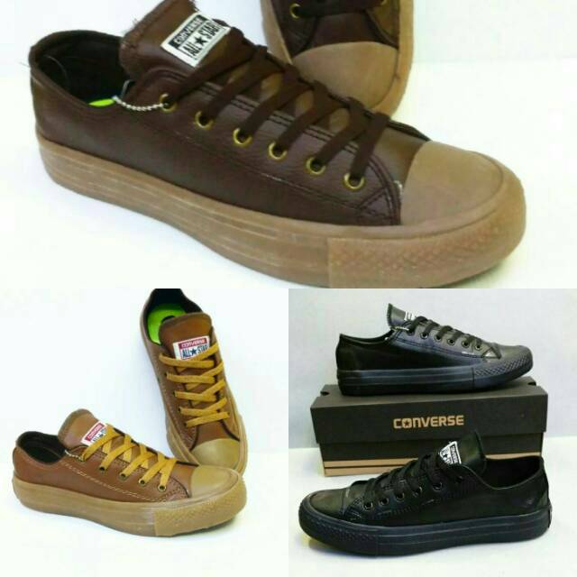 Sepatu Converse Kulit