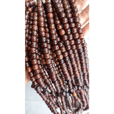 tasbih gali asem / galih asem diameter 7mm isi 99 butir,termurah,terlaris bukan tasbih liwung setigi bahar